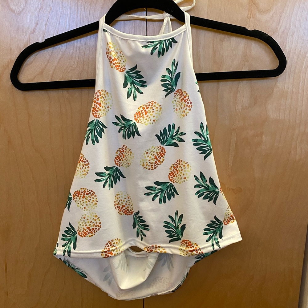Pineapple Halter top